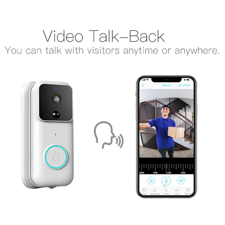 Anytek B60 720P Smart WiFi Video Visual Doorbell, Support APP Remote & PIR Detection & TF Card Anytek B60 720P Smart WiFi Video Visual Doorbell, Support APP Remote & PIR Detection & TF Card